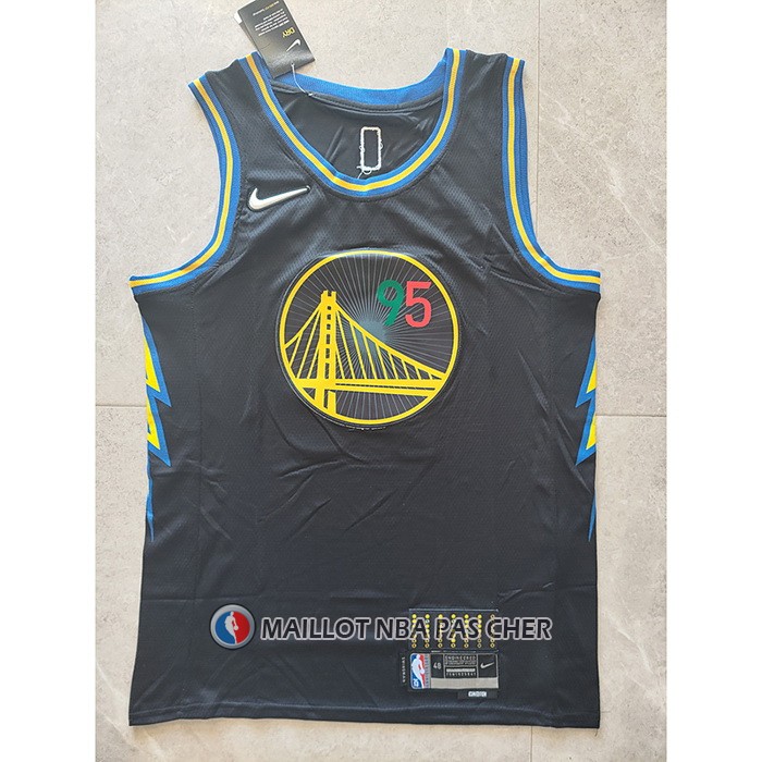 Maillot Golden State Warriors Juan Toscano-Anderson NO 95 2022 Slam Dunk Special Mexique Edition Noir